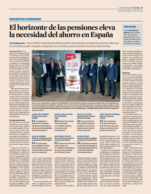 Globalbrok y Expansion - El futuro de las pensiones, hoy